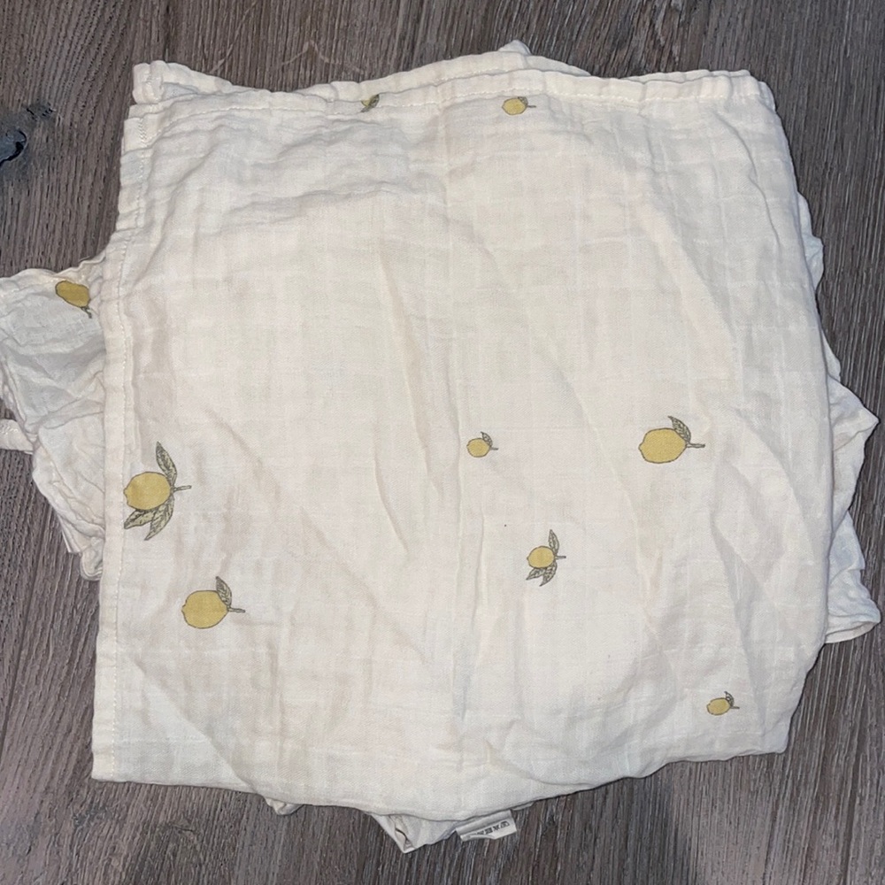 3x burp cloth/summer blanket